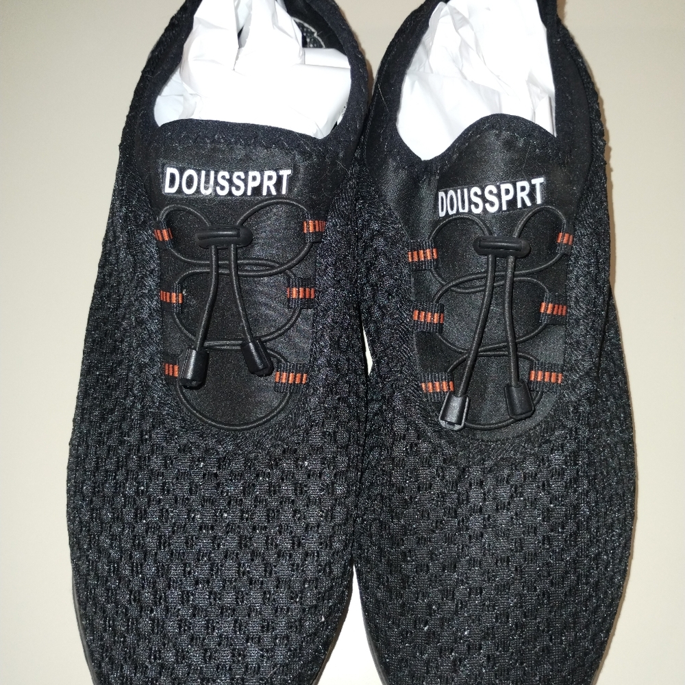 Men's Doussprt Black Mesh Water Shoe Beach, Water Park Lt Hiking US 12 EUR 46